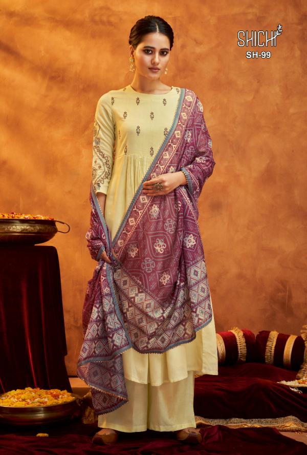 Shichi Reet Festival Wear Nyra Cut Viscose Designer Ready Made Collection